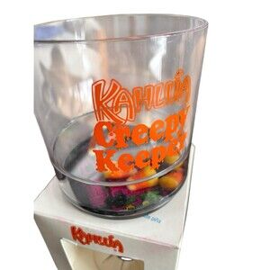 Vtg 1990s Kahlua Halloween Cocktail Glass Monster Mudslide Novelty Barware NIB